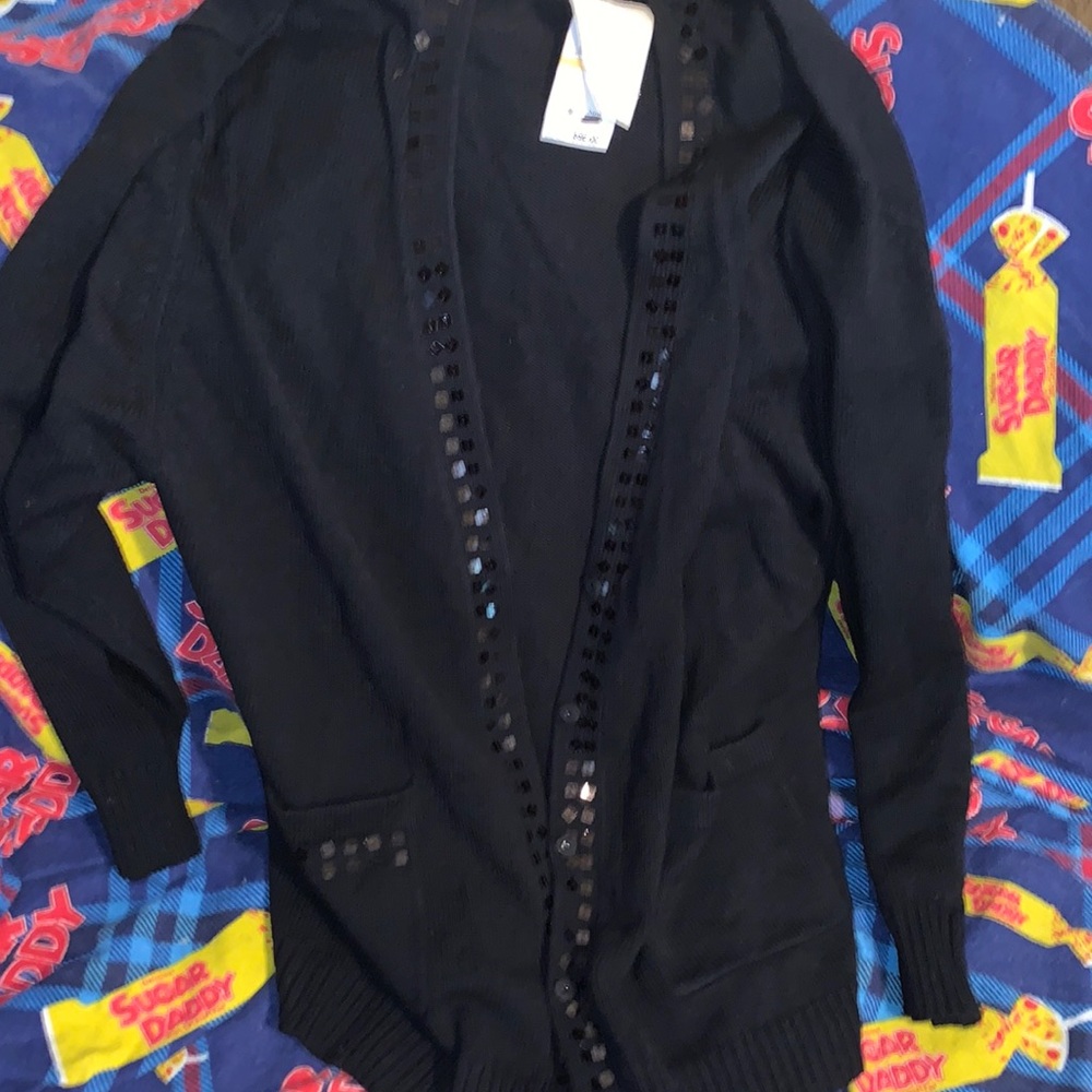NWT beautiful sequined sweater